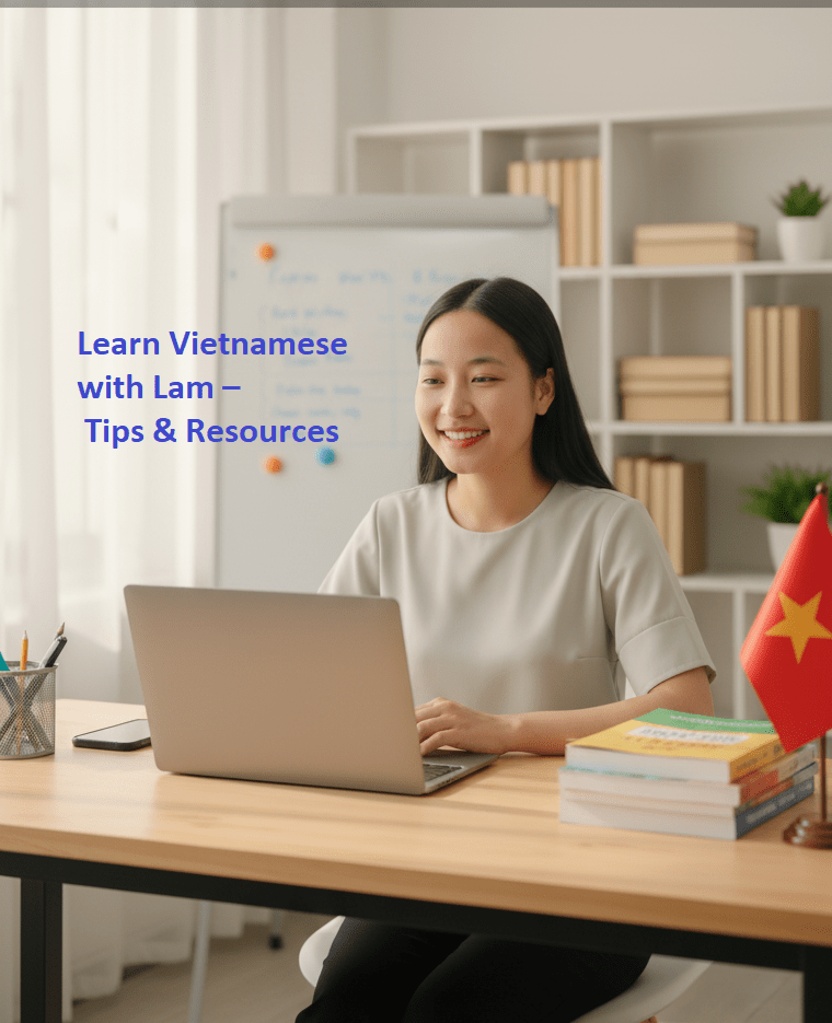 Lam teaching Vietnamese online β Learn Vietnamese with Lam, Tips & Resources