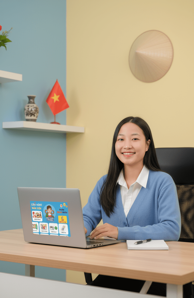 📝 Online Vietnamese Tutor for Beginners – Learn Vietnamese Easily with a Native&nbsp;Teacher