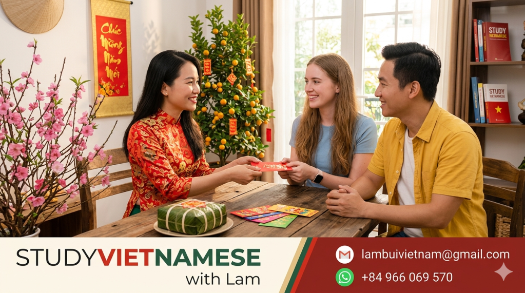 Study Vietnamese online with Lam - Tet Holiday traditions and culture